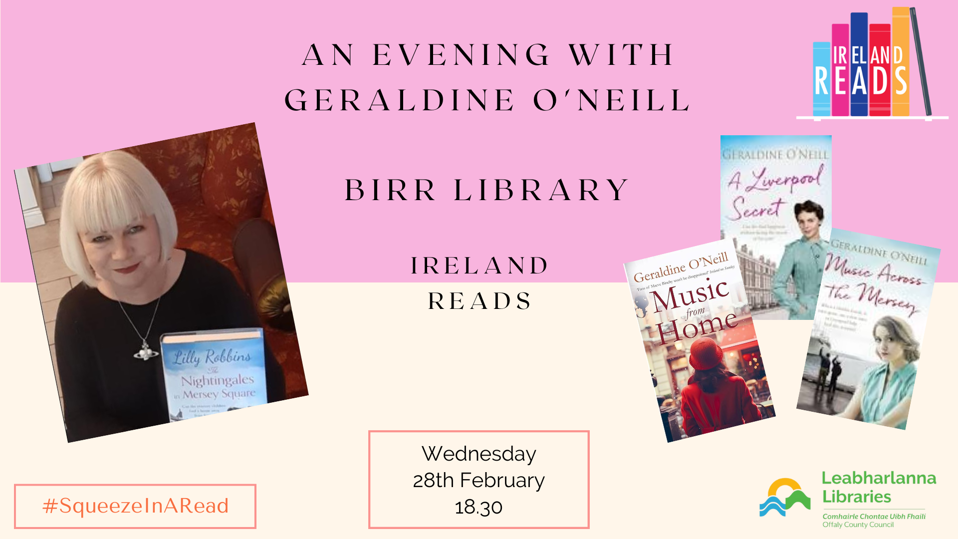 An Evening with Geraldine O’Neill ¦ Birr Library - Offaly County ...